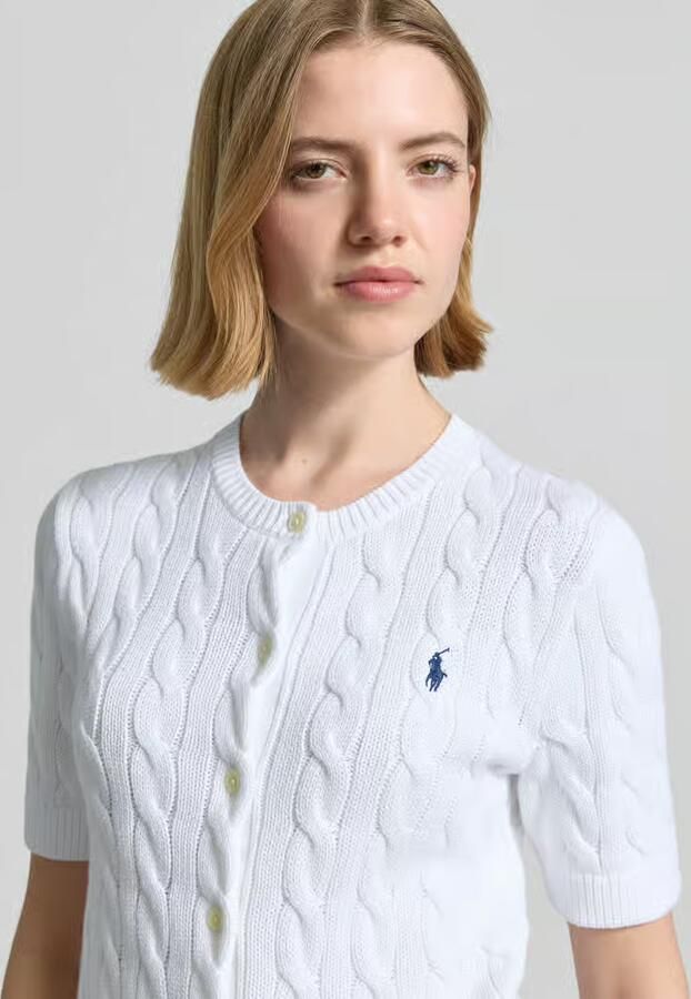 Polo Ralph Lauren regular fit gebreid jack van puur katoen