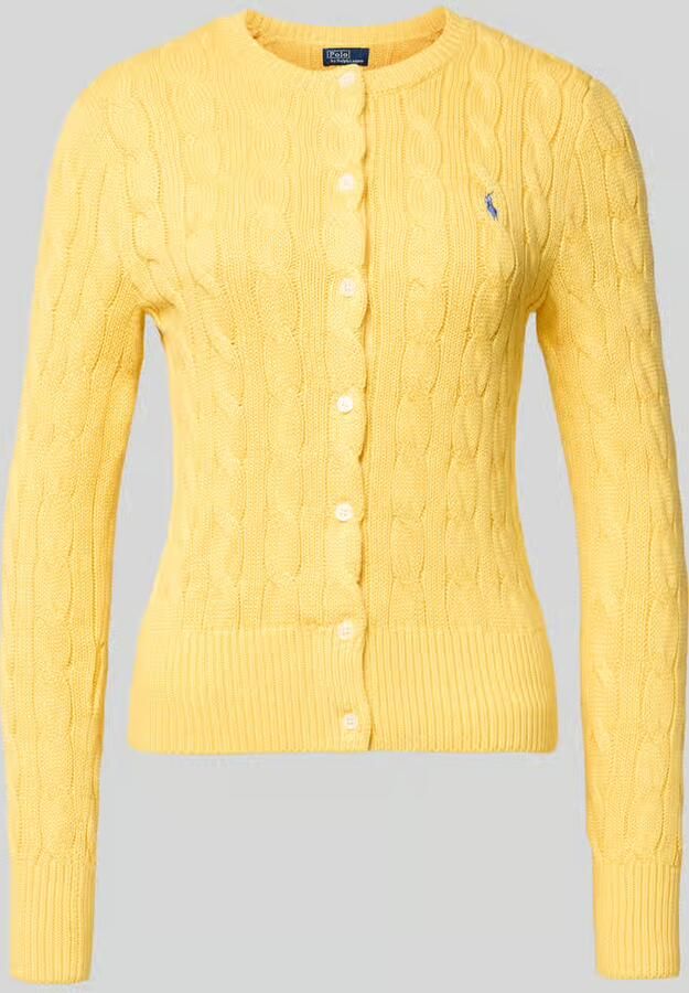 Polo Ralph Lauren regular fit gebreid jack van puur katoen - Foto 2