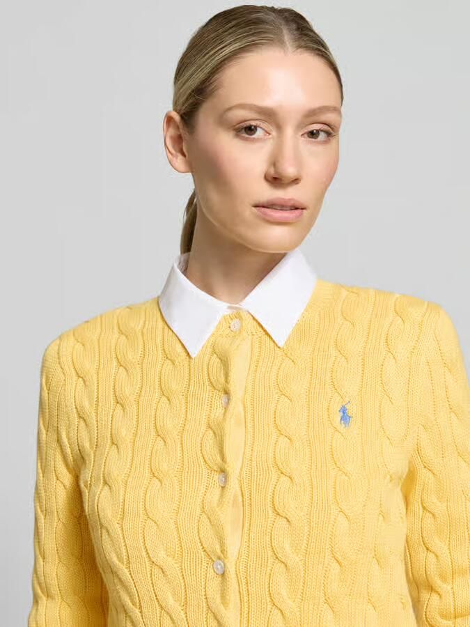 Polo Ralph Lauren regular fit gebreid jack van puur katoen