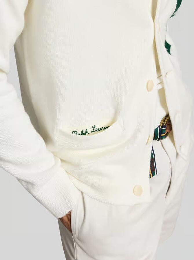 Polo Ralph Lauren regular fit gebreid jack van puur katoen