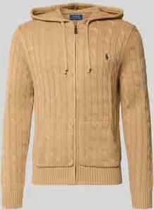 Polo Ralph Lauren regular fit gebreid jack van puur katoen