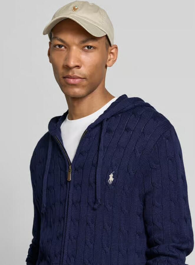 Polo Ralph Lauren regular fit gebreid jack van puur katoen