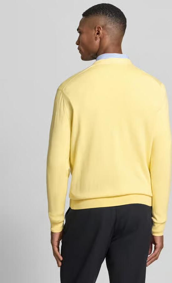 Polo Ralph Lauren Regular fit gebreid jack van puur katoen