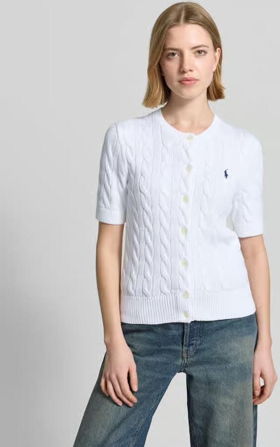 Polo Ralph Lauren regular fit gebreid jack van puur katoen - Foto 4