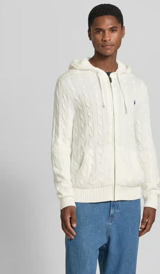 Polo Ralph Lauren regular fit gebreid jack van puur katoen - Foto 4