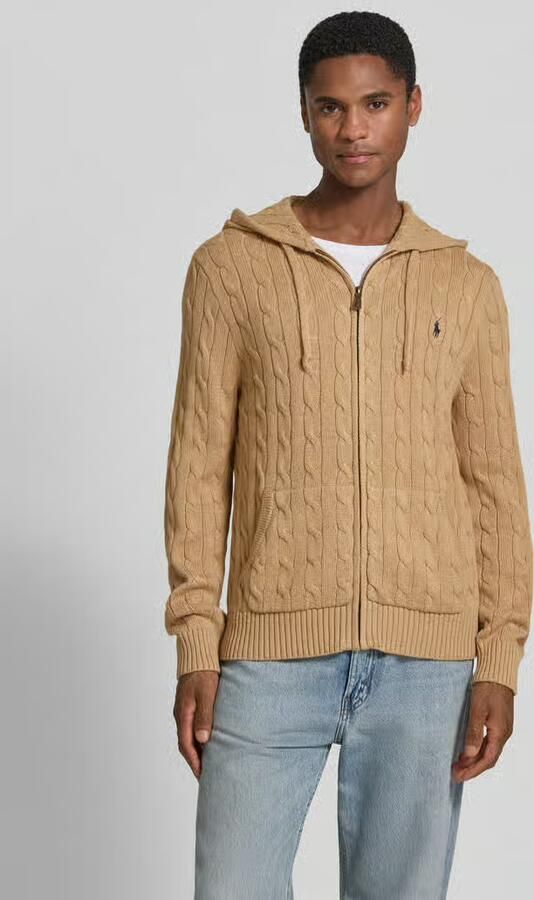 Polo Ralph Lauren regular fit gebreid jack van puur katoen - Foto 3