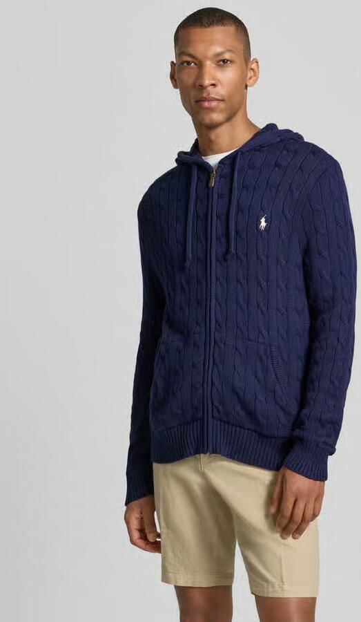 Polo Ralph Lauren regular fit gebreid jack van puur katoen - Foto 2