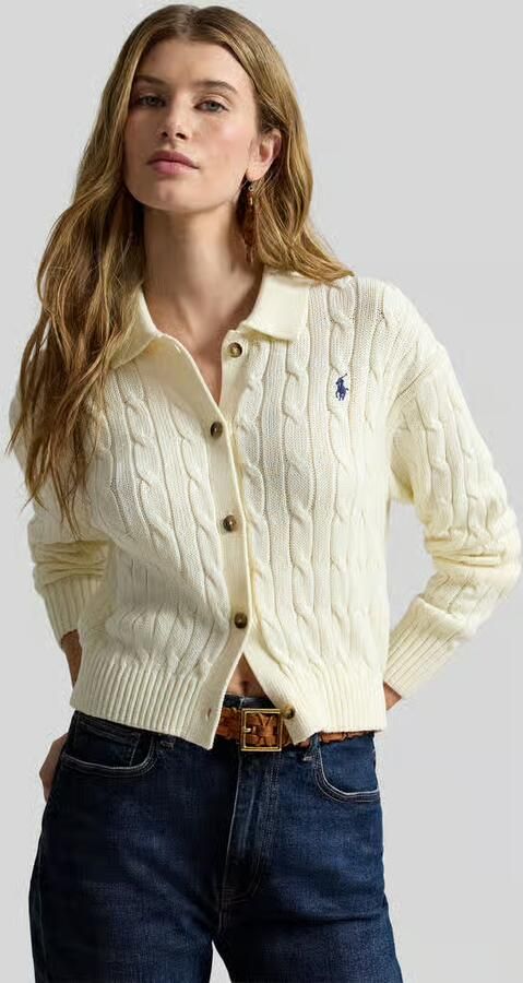 Polo Ralph Lauren Regular fit gebreid jack van puur katoen - Foto 2