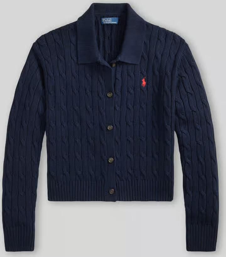 Polo Ralph Lauren Regular fit gebreid jack van puur katoen