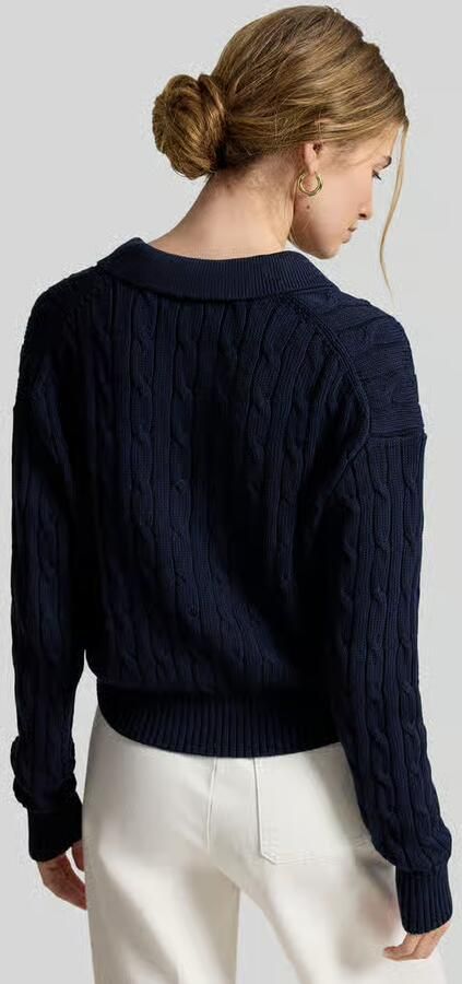 Polo Ralph Lauren Regular fit gebreid jack van puur katoen - Foto 3