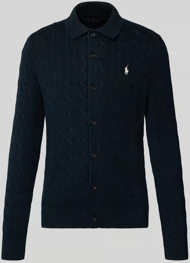 Polo Ralph Lauren Regular fit gebreid jack van puur katoen