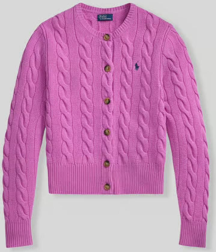 Polo Ralph Lauren Regular fit gebreid jack van wol met kasjmier-aandeel - Foto 2