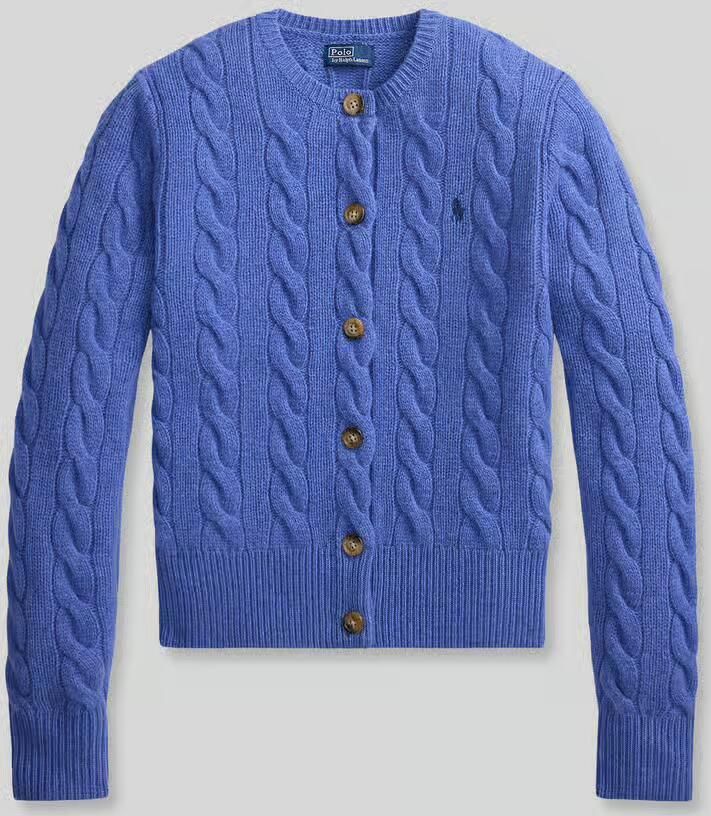 Polo Ralph Lauren Regular fit gebreid jack van wol met kasjmier-aandeel - Foto 2
