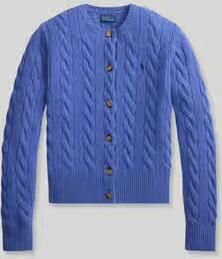 Polo Ralph Lauren Regular fit gebreid jack van wol met kasjmier-aandeel
