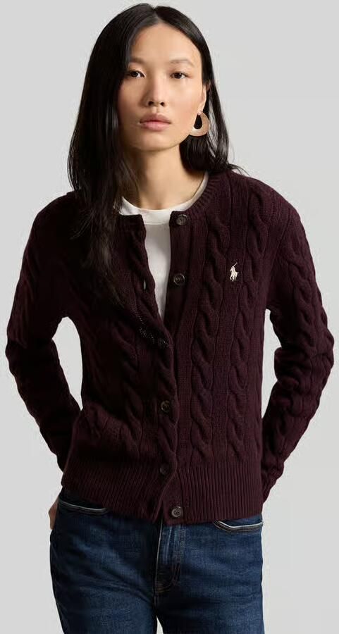 Polo Ralph Lauren Regular fit gebreid jack van wol met kasjmier-aandeel - Foto 3