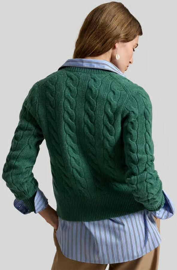 Polo Ralph Lauren Regular fit gebreid jack van wol met kasjmier-aandeel - Foto 2