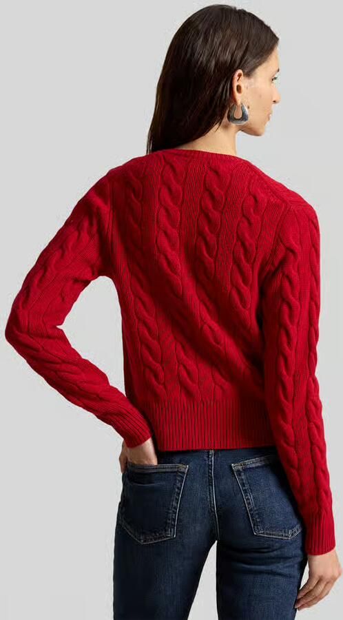 Polo Ralph Lauren Regular fit gebreid jack van wol met kasjmier-aandeel - Foto 2