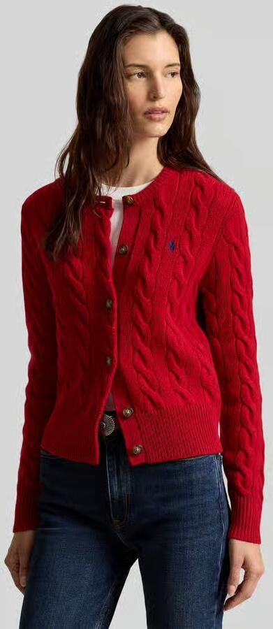 Polo Ralph Lauren Regular fit gebreid jack van wol met kasjmier-aandeel - Foto 3
