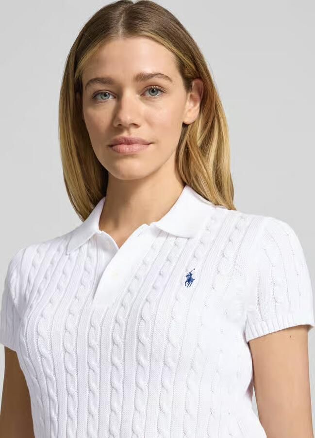 Polo Ralph Lauren regular fit gebreid poloshirt van puur katoen