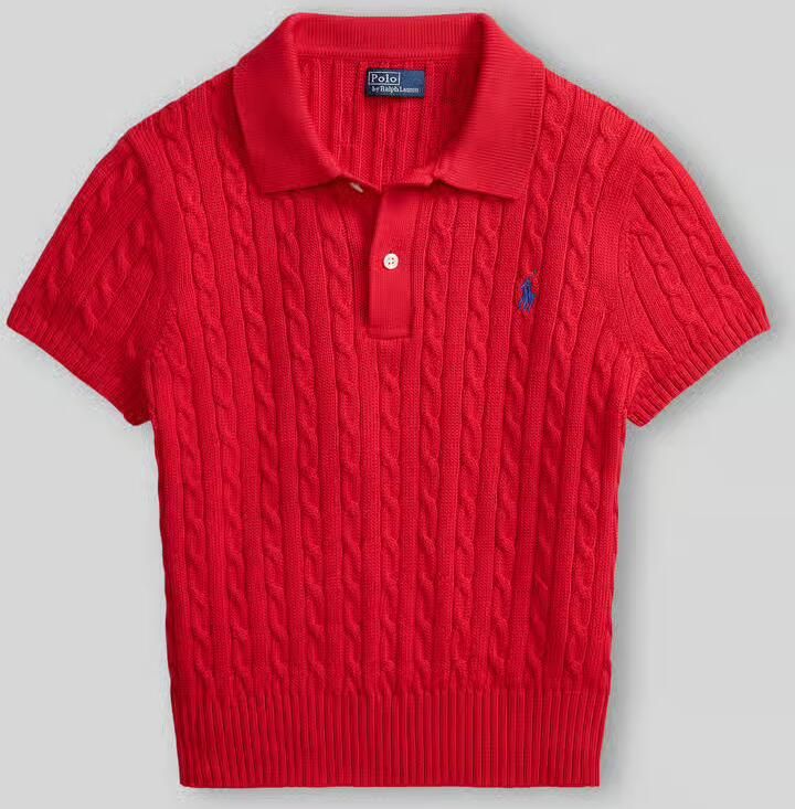 Polo Ralph Lauren regular fit gebreid poloshirt van puur katoen - Foto 2