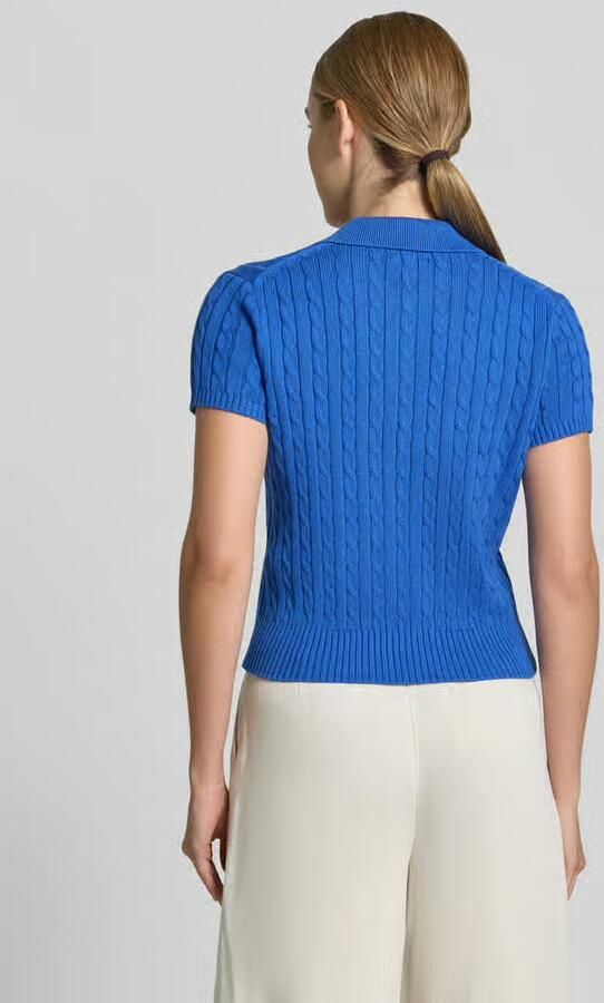 Polo Ralph Lauren regular fit gebreid poloshirt van puur katoen