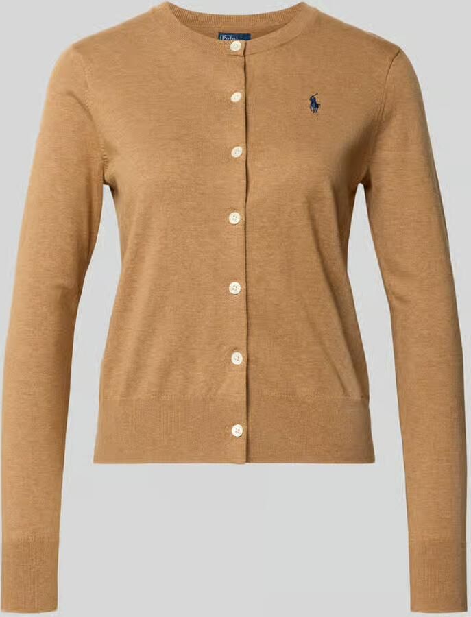 Polo Ralph Lauren Regular Fit gebreid vest van katoenmix