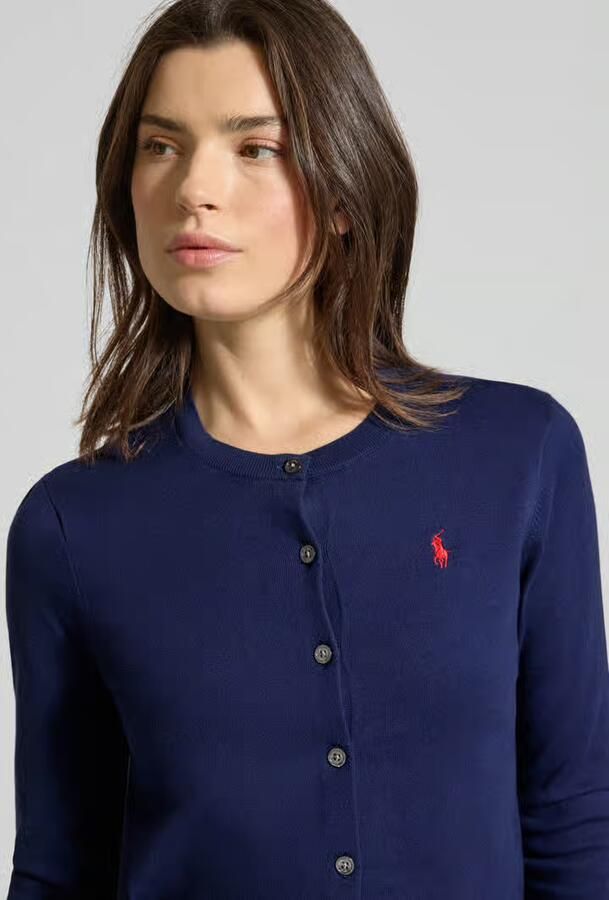 Polo Ralph Lauren Regular Fit gebreid vest van katoenmix - Foto 2