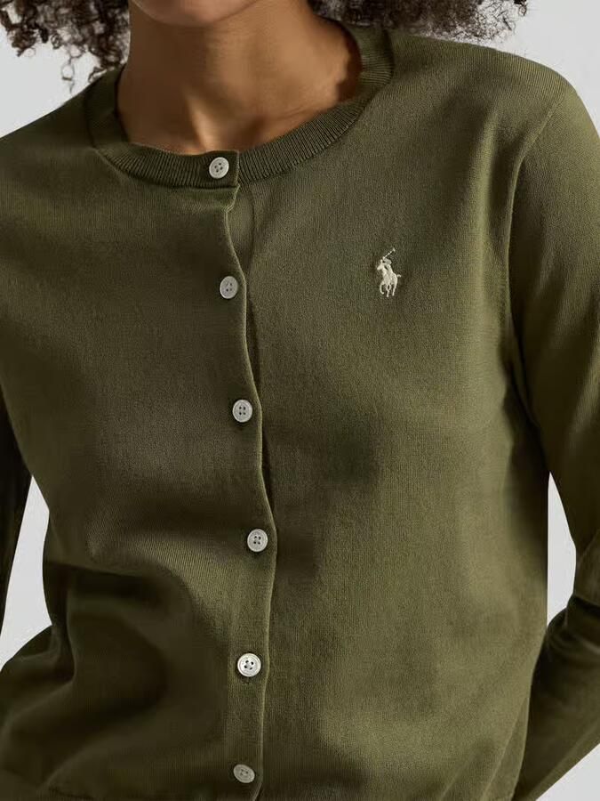 Polo Ralph Lauren Regular Fit gebreid vest van katoenmix - Foto 2