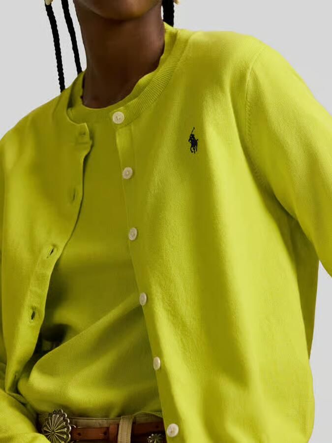 Polo Ralph Lauren Regular Fit gebreid vest van katoenmix - Foto 2