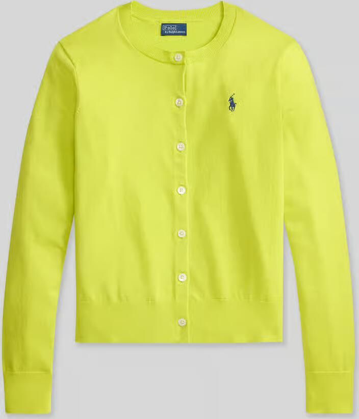 Polo Ralph Lauren Regular Fit gebreid vest van katoenmix