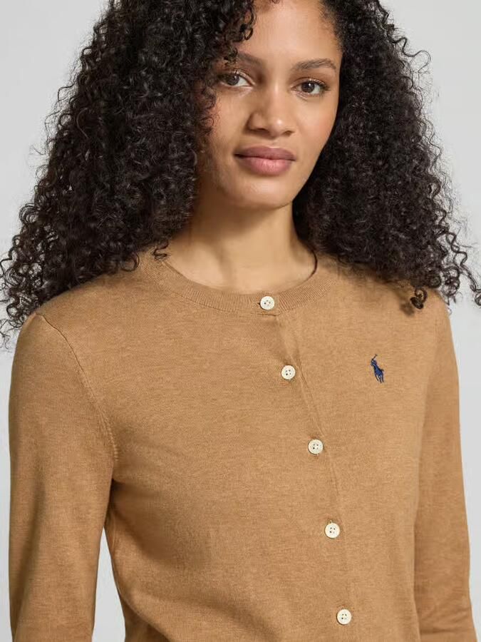 Polo Ralph Lauren Regular Fit gebreid vest van katoenmix - Foto 2