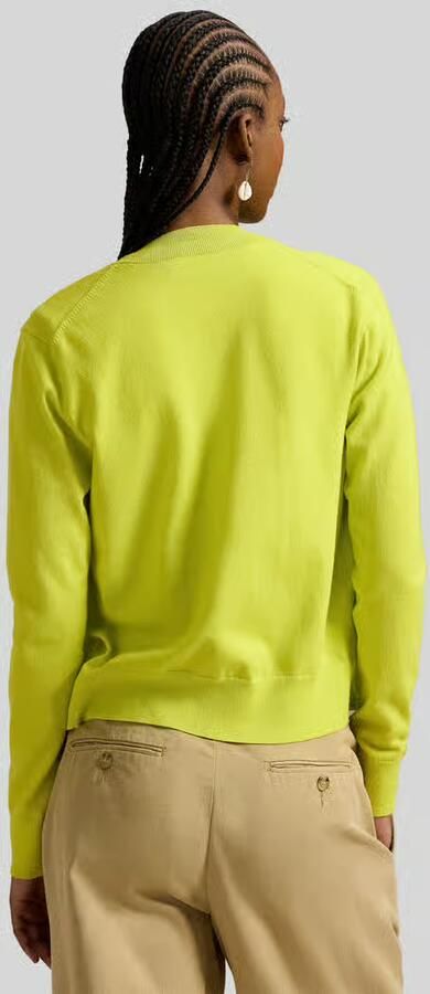 Polo Ralph Lauren Regular Fit gebreid vest van katoenmix - Foto 3