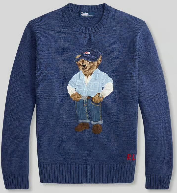 Polo Ralph Lauren regular fit gebreide pullover met polo bear-stitching - Foto 2