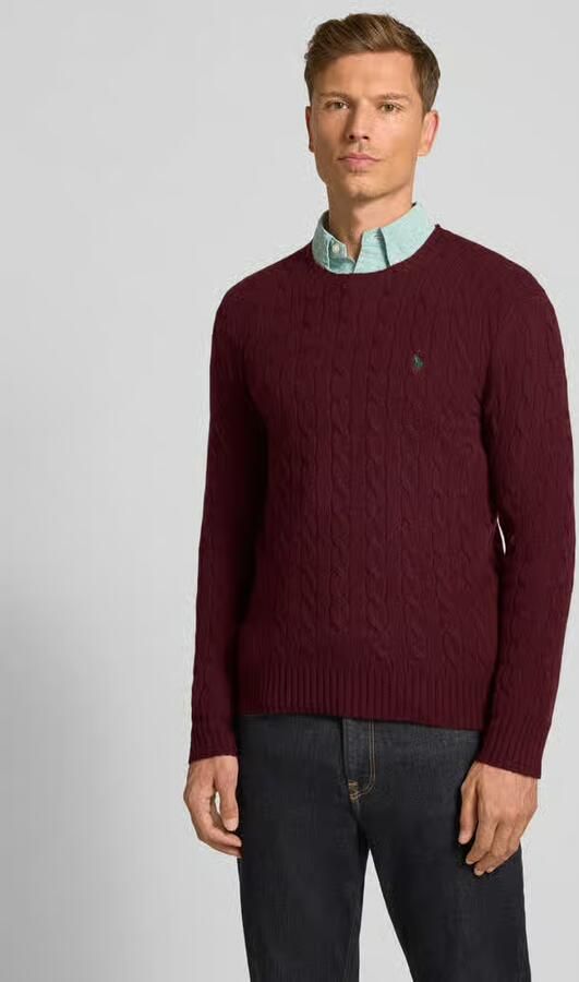 Polo Ralph Lauren Regular fit gebreide pullover van een mix van wol en kasjmier - Foto 3