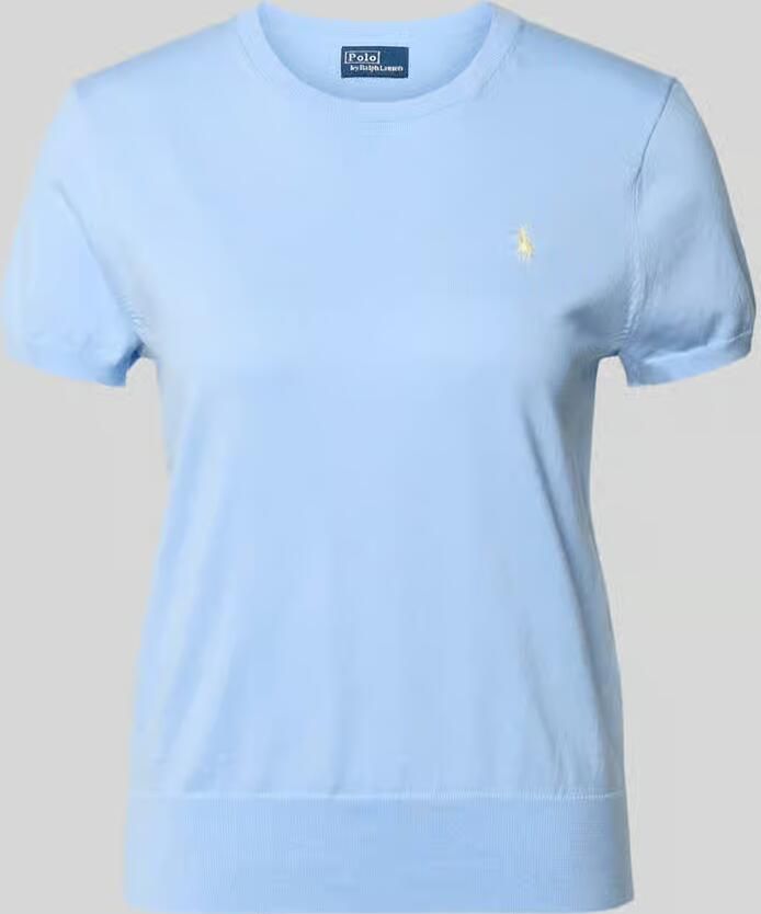 Polo Ralph Lauren regular fit gebreide pullover van katoenmix - Foto 2