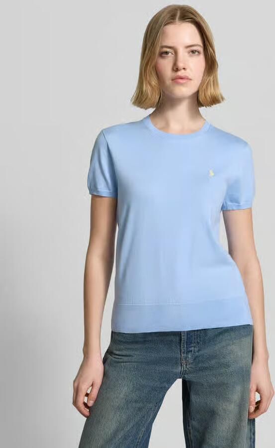 Polo Ralph Lauren regular fit gebreide pullover van katoenmix - Foto 4