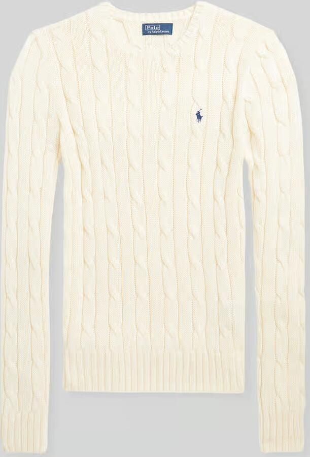 Polo Ralph Lauren regular fit gebreide pullover van mix van wol en kasjmier