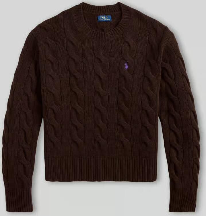 Polo Ralph Lauren regular fit gebreide pullover van mix van wol en kasjmier - Foto 2