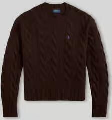 Polo Ralph Lauren regular fit gebreide pullover van mix van wol en kasjmier