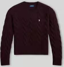 Polo Ralph Lauren regular fit gebreide pullover van mix van wol en kasjmier