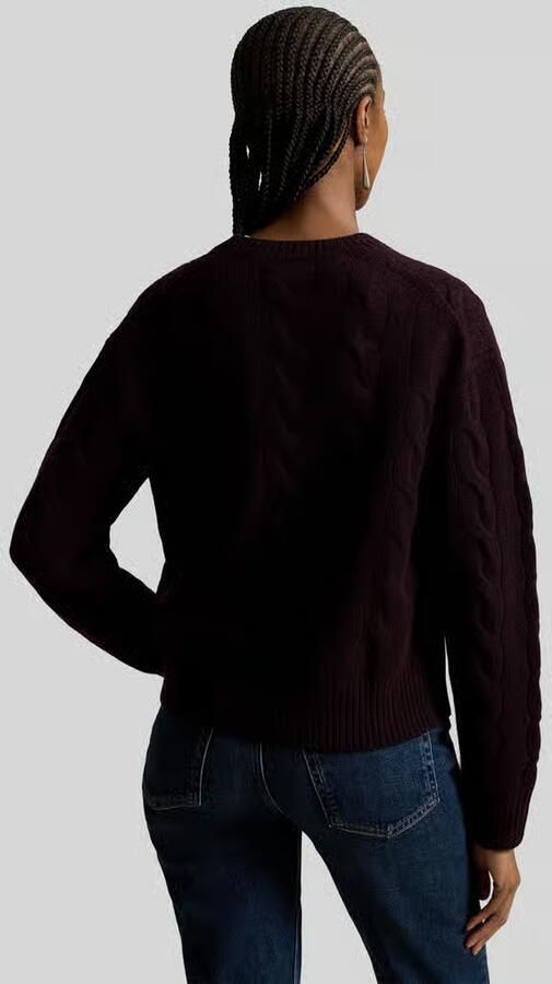 Polo Ralph Lauren regular fit gebreide pullover van mix van wol en kasjmier - Foto 2