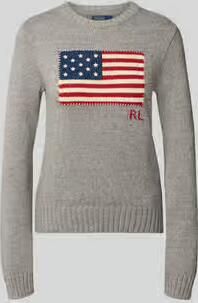 Polo Ralph Lauren regular fit gebreide pullover van puur katoen