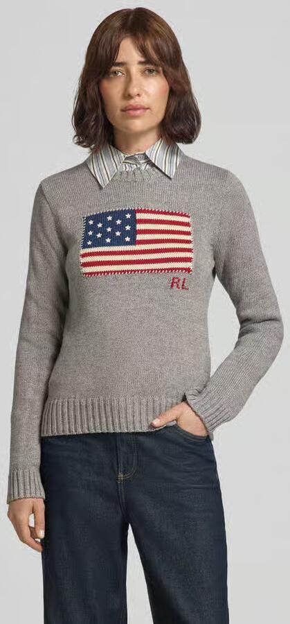 Polo Ralph Lauren regular fit gebreide pullover van puur katoen - Foto 2
