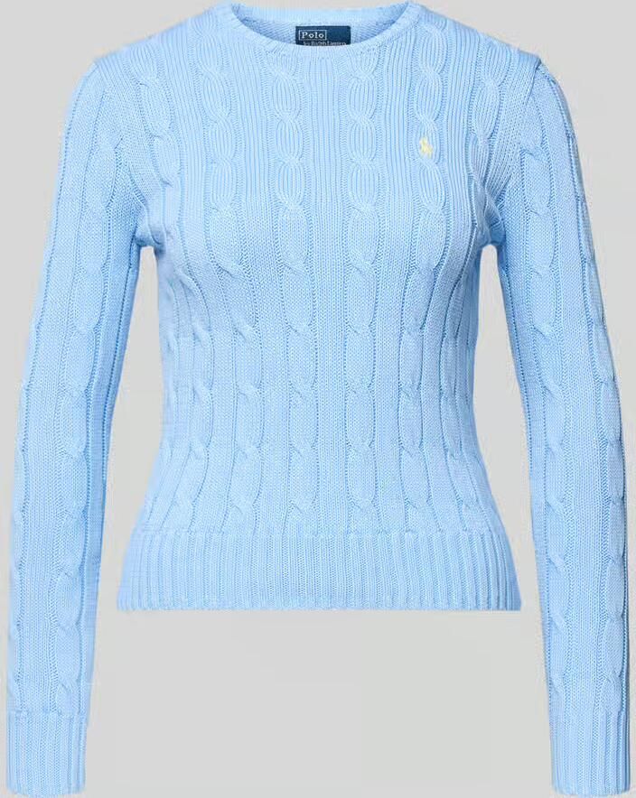 Polo Ralph Lauren regular fit gebreide pullover van puur katoen model 'JULIANNA-LONG' - Foto 2