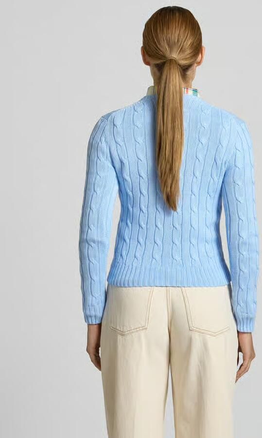Polo Ralph Lauren regular fit gebreide pullover van puur katoen model 'JULIANNA-LONG' - Foto 2