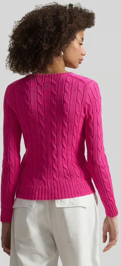 Polo Ralph Lauren regular fit gebreide pullover van puur katoen model 'KIMBERLY' - Foto 3