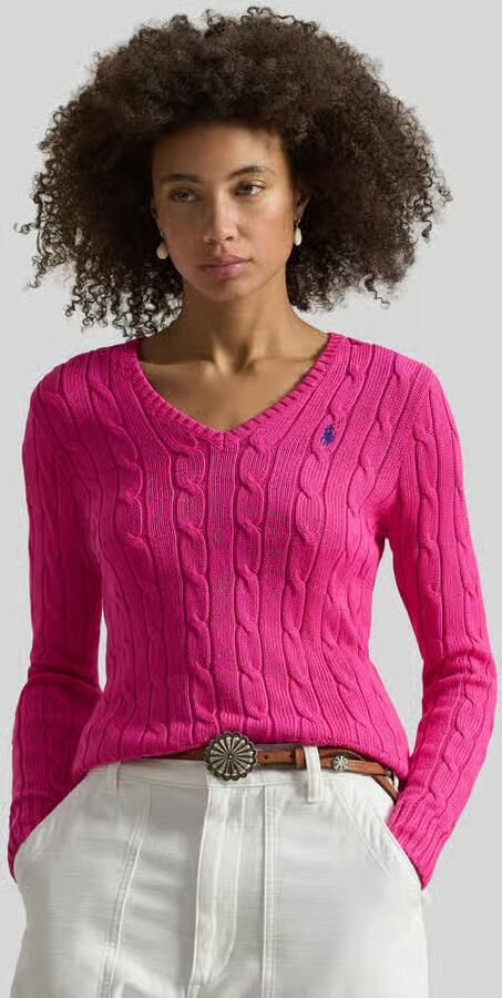 Polo Ralph Lauren regular fit gebreide pullover van puur katoen model 'KIMBERLY' - Foto 2