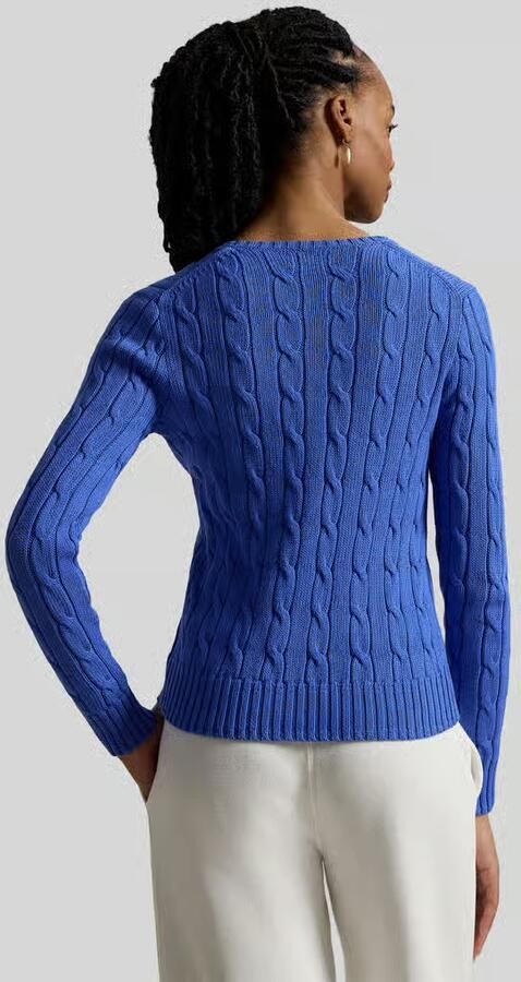 Polo Ralph Lauren regular fit gebreide pullover van puur katoen model 'KIMBERLY'
