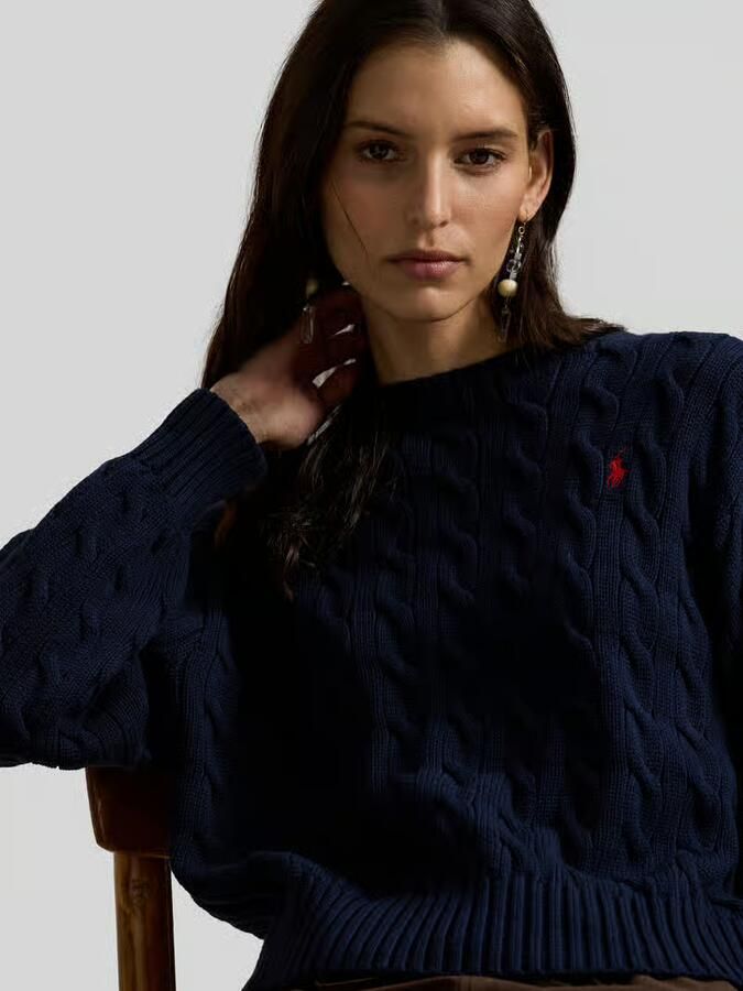 Polo Ralph Lauren Regular fit gebreide pullover van zuiver katoen - Foto 2