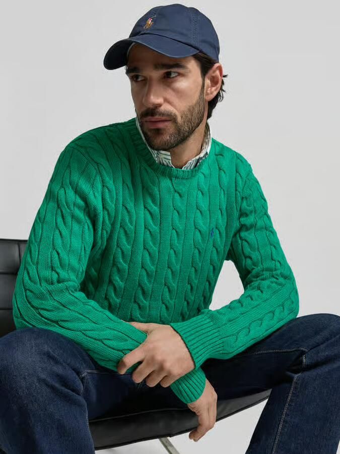 Polo Ralph Lauren Regular fit gebreide pullover van zuiver katoen - Foto 2